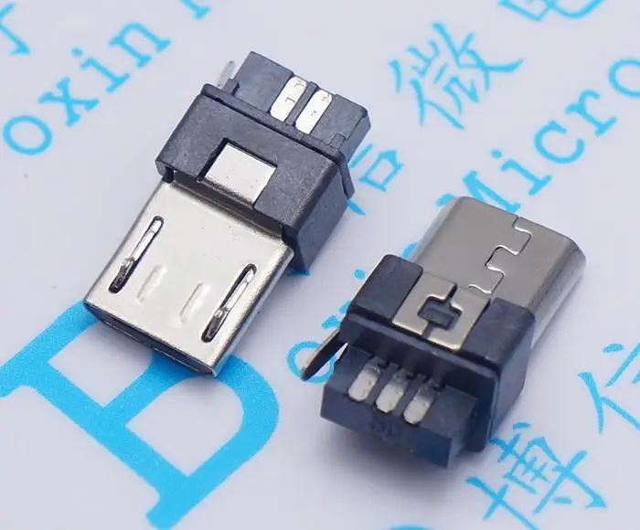 100pcs Micro USB 5pin Male Plug Connector Welding Type for Tail Charging Mobile Phone Free Shipping
100pcs Micro USB 5pin Male Plug Connector Welding Type for Tail Charging Mobile Phone Free Shipping