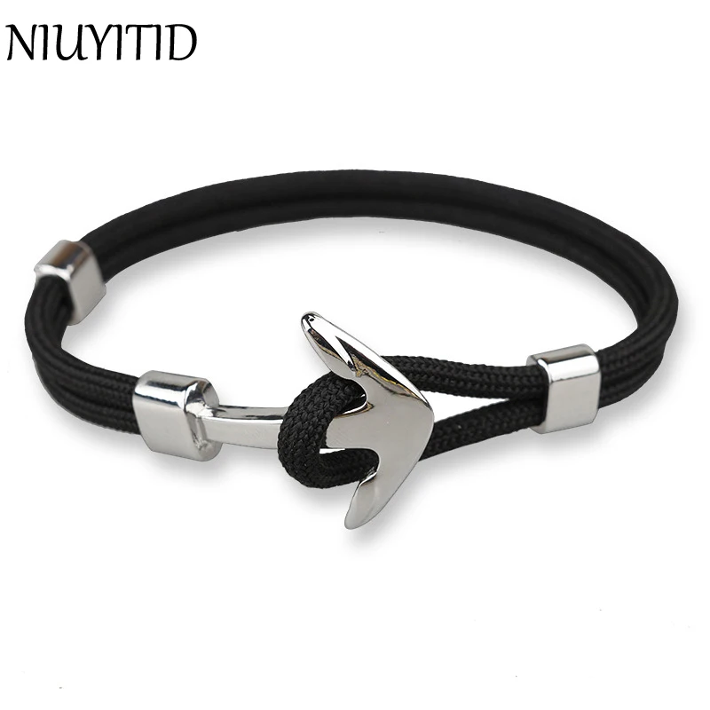 NIUYITID Silver Anchor Bracelet For Women Men 21cm Fashion Male Charm Braclet Jewelry High Quality
NIUYITID Silver Anchor Bracelet For Women Men 21cm Fashion Male Charm Braclet Jewelry High Quality