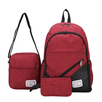 Backpack Business Computer Backpack Travel Bag Male & Female High School Student Bag 3Pcs Large Capacity Dual-use Bag mochilas
Backpack Business Computer Backpack Travel Bag Male & Female High School Student Bag 3Pcs Large Capacity Dual-use Bag mochilas