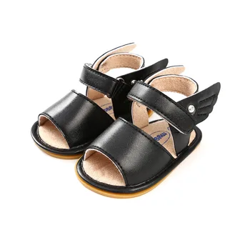 Black Color Baby Sandals Shoes Baby Moccasins Summer Newborn Baby Boy Girl Angel Wings Shoes Anti-slip Prewalker 0-18M.CX141A
Black Color Baby Sandals Shoes Baby Moccasins Summer Newborn Baby Boy Girl Angel Wings Shoes Anti-slip Prewalker 0-18M.CX141A