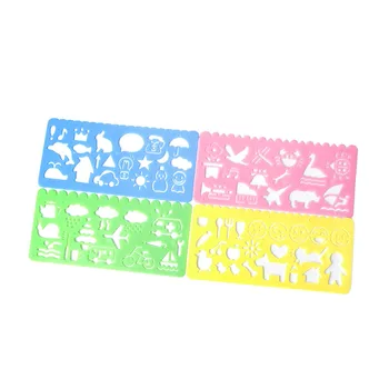 4 x Plastic Animals Vehicles Instruments Stencil Set For Kids Art Craft Painting
4 x Plastic Animals Vehicles Instruments Stencil Set For Kids Art Craft Painting