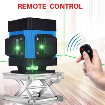 Remote Control 12 Line Wall Hanging Level 3d Green Light High Precision Flat Floor Tile Leveling Instrument Ground Line
Remote Control 12 Line Wall Hanging Level 3d Green Light High Precision Flat Floor Tile Leveling Instrument Ground Line