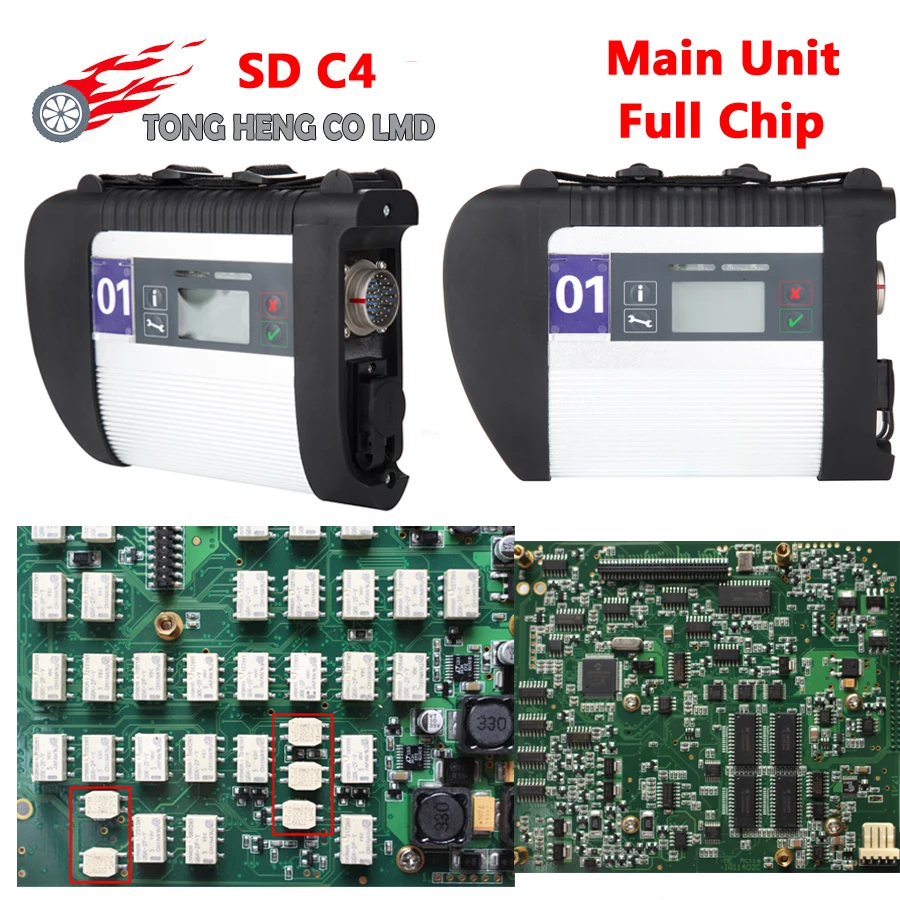Best Full Chip PCB MB Star C4 Sd Connect for MB Car & Truck Support 12V&24V VoltageAuto Diagnostic-tool
Best Full Chip PCB MB Star C4 Sd Connect for MB Car & Truck Support 12V&24V VoltageAuto Diagnostic-tool