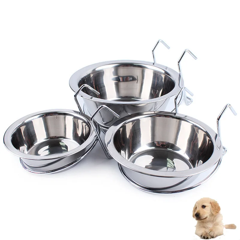 Stainless Steel Dog Cat Pet Bowl Feeding Tool Hanging Feeder Drinking Food Water Drinker Bowls Dish For Pets Accessory Supplies
Stainless Steel Dog Cat Pet Bowl Feeding Tool Hanging Feeder Drinking Food Water Drinker Bowls Dish For Pets Accessory Supplies
