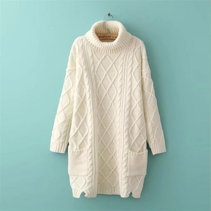 Knitted Winter Warm Dress 2017 Women Winter Turtleneck Sweater Dress White Knitted Warm Dresses With Long Sleeve Knitted Sweater
Knitted Winter Warm Dress 2017 Women Winter Turtleneck Sweater Dress White Knitted Warm Dresses With Long Sleeve Knitted Sweater