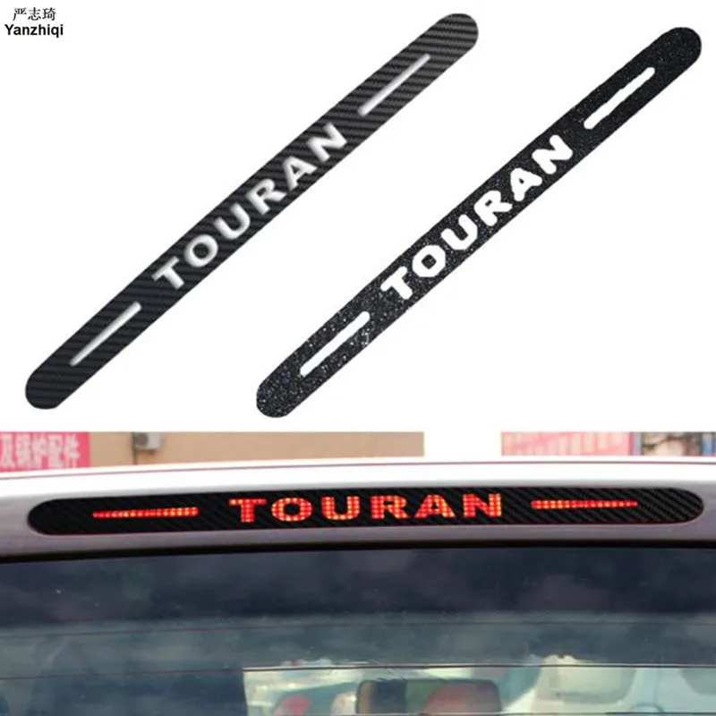 For Volkswagen VW Touran Carbon Fiber Rear Additional Brake Light Car Sticker Decoration Cover Stickers Brake Lamp Sticker 1PC
For Volkswagen VW Touran Carbon Fiber Rear Additional Brake Light Car Sticker Decoration Cover Stickers Brake Lamp Sticker 1PC