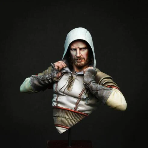 New Unassembled 1/12 man talk Fantasy Warrior Soldier bust Resin Kit DIY Toys Unpainted resin model
New Unassembled 1/12 man talk Fantasy Warrior Soldier bust Resin Kit DIY Toys Unpainted resin model