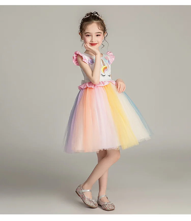Summer Unicorn Rainbow Dress_07