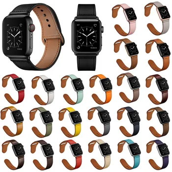 Watch Band for Apple Watch Series 5/4 3/2/1 Sport Band Genuine Leather Strap for iWatch 38/40/42/44mm Replacement Bracelt Belt
Watch Band for Apple Watch Series 5/4 3/2/1 Sport Band Genuine Leather Strap for iWatch 38/40/42/44mm Replacement Bracelt Belt