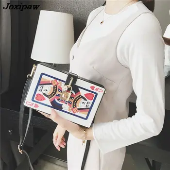 Personalized Printing Poker Box Bag Women Party Bag Lady's Chain Crossbody Bag New Fashion Autumn/Winter Shoulder Bag Handbags
Personalized Printing Poker Box Bag Women Party Bag Lady's Chain Crossbody Bag New Fashion Autumn/Winter Shoulder Bag Handbags
