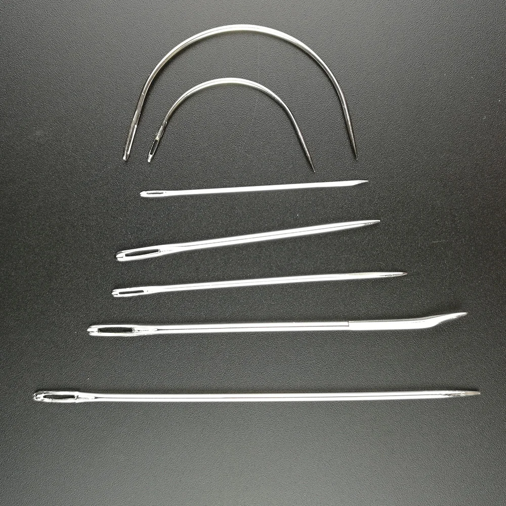 7Pcs/set Stainless Hand Repair Sewing Needles Threader Sail Carpet Leather Curved Canvas Leathercraft Handwork DIY Tools
7Pcs/set Stainless Hand Repair Sewing Needles Threader Sail Carpet Leather Curved Canvas Leathercraft Handwork DIY Tools