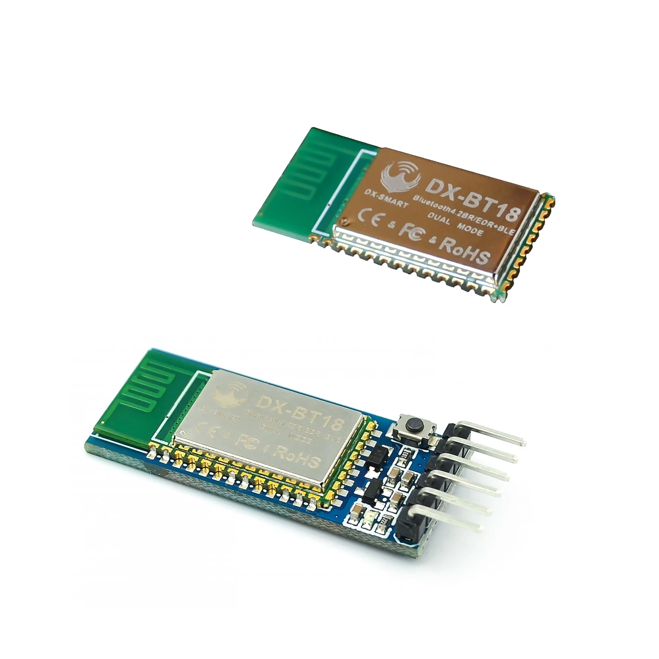 

DX-BT18 SPP2.0 Bluetooth module serial transmission BLE4.0 support Compatible with HC-05 HC-06