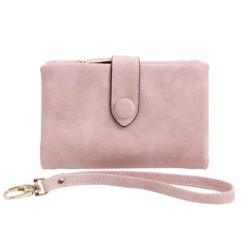 New Fashion Wallet for Women Trifold Small Female Purse Scrub Leather Women Wallet Short Solid Zipper Coin Purse Card Holders 
New Fashion Wallet for Women Trifold Small Female Purse Scrub Leather Women Wallet Short Solid Zipper Coin Purse Card Holders