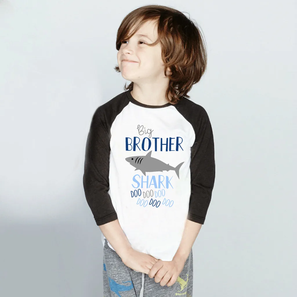 2019 1PCS Toddler Kid Baby Girl Boy Big Brother Letter T-shirt Little Sister Cotton Bodysuit Short Sleeve Letter Tops Summer
2019 1PCS Toddler Kid Baby Girl Boy Big Brother Letter T-shirt Little Sister Cotton Bodysuit Short Sleeve Letter Tops Summer