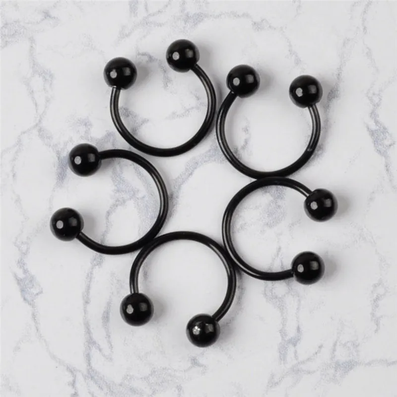10 pieces Black Fake Nose Ring Ear Nose Clip On Fake Piercing Nose Lip Hoop Rings Earrings Ball body jewelry
10 pieces Black Fake Nose Ring Ear Nose Clip On Fake Piercing Nose Lip Hoop Rings Earrings Ball body jewelry
