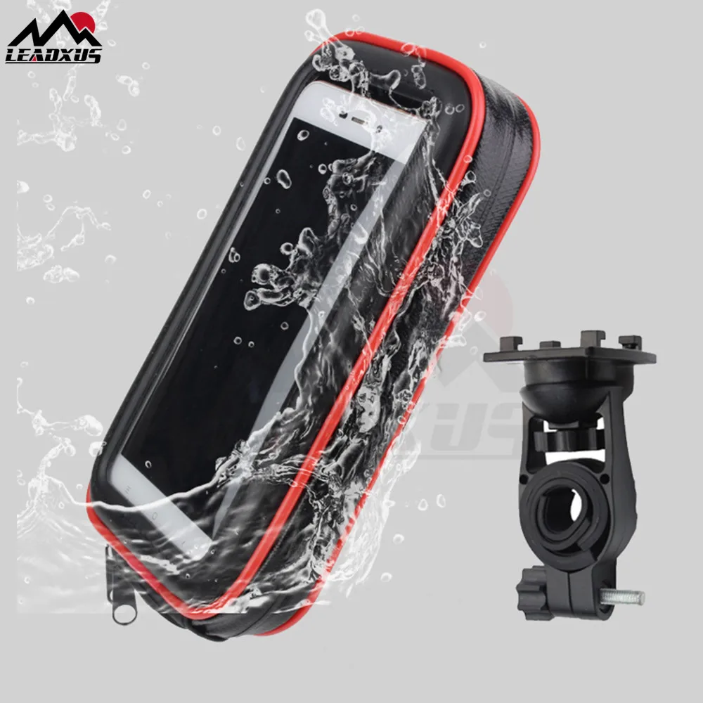 LEADXUS Bike Phone Bag Waterproof Touch Screen 360 Rotatable Universal Handlebar Bicycle Phone Bag Fit for 4.7~6.3 inches
LEADXUS Bike Phone Bag Waterproof Touch Screen 360 Rotatable Universal Handlebar Bicycle Phone Bag Fit for 4.7~6.3 inches