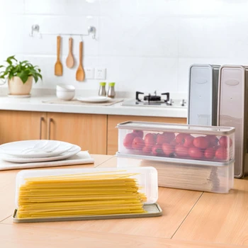 Transparent Plastic Food Storage Box Noodle Containers Box for Refrigerator Snack Sugar Nut Kitchen Organizer Containers
Transparent Plastic Food Storage Box Noodle Containers Box for Refrigerator Snack Sugar Nut Kitchen Organizer Containers