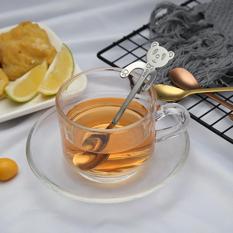 Cute Cat Teaspoons Stainless Steel Cartoon Cat Spoons Creative Ice Cream Dessert Long Handle Spoon Coffee and Tea Spoon
Cute Cat Teaspoons Stainless Steel Cartoon Cat Spoons Creative Ice Cream Dessert Long Handle Spoon Coffee and Tea Spoon