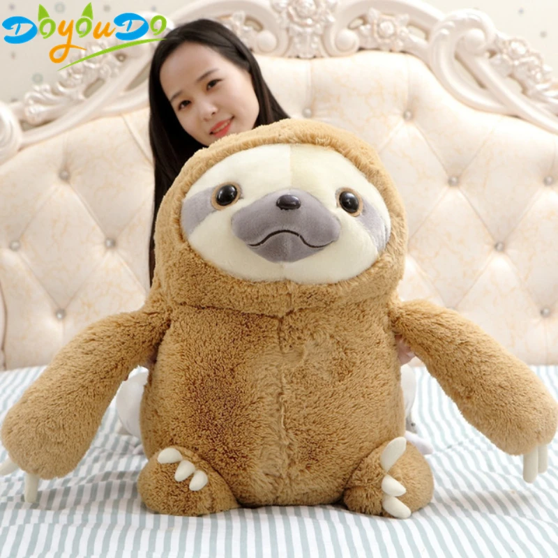 70cm Big Size Sloth Plush Toy Soft Sloth Stuffed Doll Simulation Sloth Doll Cute Sloth Plush Gift
70cm Big Size Sloth Plush Toy Soft Sloth Stuffed Doll Simulation Sloth Doll Cute Sloth Plush Gift