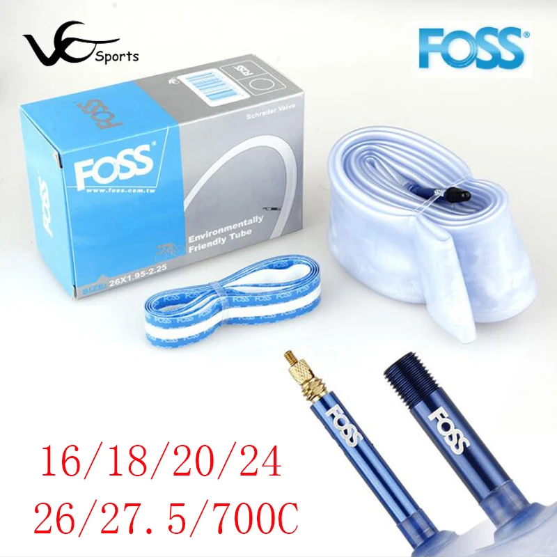 Foss bike inner tube 16/18/20/24/26/27.5/700C Schrader/Presta MTB road bike inner tube Rubber bicycle Tyre Bike anti-stab Tires
Foss bike inner tube 16/18/20/24/26/27.5/700C Schrader/Presta MTB road bike inner tube Rubber bicycle Tyre Bike anti-stab Tires
