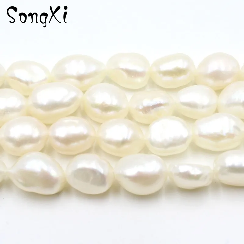 Wholesale Natural Freshwater Pearls Irregular 10-11mm 15'' Loose Spacer Pearl Beads Diy Bracelets Necklace For Jewelry Making
Wholesale Natural Freshwater Pearls Irregular 10-11mm 15'' Loose Spacer Pearl Beads Diy Bracelets Necklace For Jewelry Making