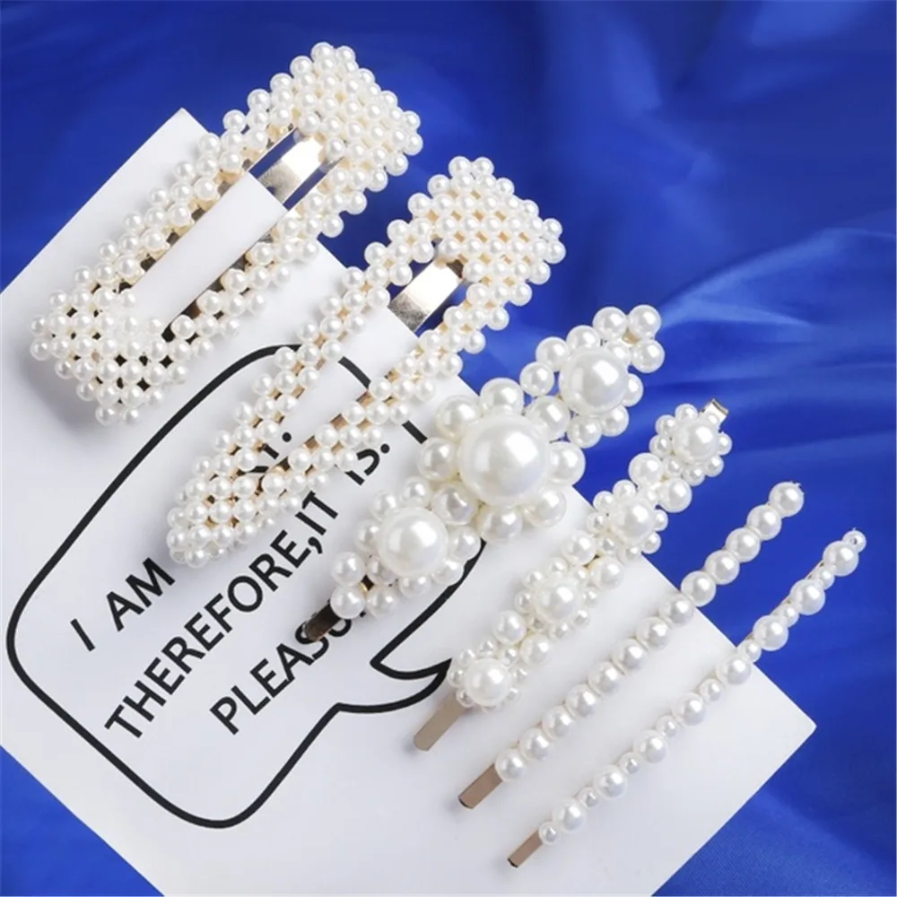 Korea Fashion Imitation Pearl Hair Clip Elegant Barrettes for Women Girls Handmade Pearl Flowers Hairpins Hair Accessories Pin
Korea Fashion Imitation Pearl Hair Clip Elegant Barrettes for Women Girls Handmade Pearl Flowers Hairpins Hair Accessories Pin