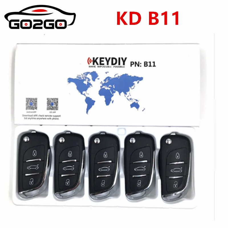 Распродажа программатор ключей KEYDIY 5 шт./лот B11 KD900/KD MINI/URG200 Серии B пульт