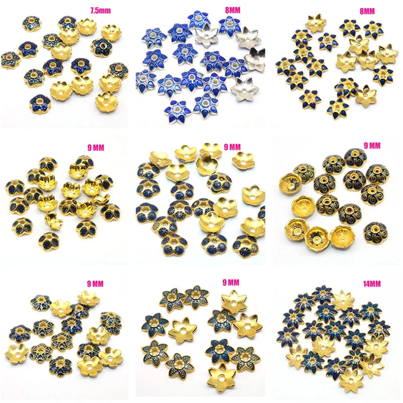 Wholesale Mixed 10PCS Bead Caps Flowers Metal Golden Plated Handmande Drops oil Beads Caps accessories Diy for Jewelry Making
Wholesale Mixed 10PCS Bead Caps Flowers Metal Golden Plated Handmande Drops oil Beads Caps accessories Diy for Jewelry Making