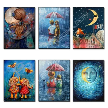 Diamond Painting Full Square/Round Drill Cross Stitch Needlework Diamond Embroidery Scenery Moon Home Decor Diamond Mosaic Arts
Diamond Painting Full Square/Round Drill Cross Stitch Needlework Diamond Embroidery Scenery Moon Home Decor Diamond Mosaic Arts