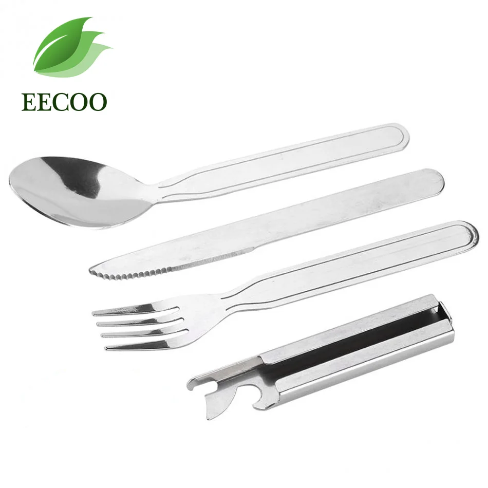 4pcs/set Portable Tableware Outdoor Picnic Utensils Set Stainless Steel Spoon Fork Knife Dinnerware Camping Cooking
4pcs/set Portable Tableware Outdoor Picnic Utensils Set Stainless Steel Spoon Fork Knife Dinnerware Camping Cooking