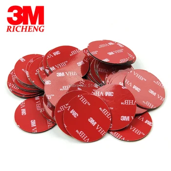 10pcs 3M VHB 5952 38mm Round Heavy Duty Double Sided Adhesive Acrylic Foam Tape Good For Car Camcorder DVR Holder
10pcs 3M VHB 5952 38mm Round Heavy Duty Double Sided Adhesive Acrylic Foam Tape Good For Car Camcorder DVR Holder