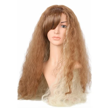 X-COSTUME Hermione Granger Long Wavy Brown Wig Movie Cosplay Costume Accessories Women Fashion Festival Party Wigs Hot Sale
X-COSTUME Hermione Granger Long Wavy Brown Wig Movie Cosplay Costume Accessories Women Fashion Festival Party Wigs Hot Sale