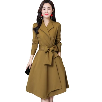 Office Lady Women's Windbreaker Spring Casaco Feminino Trench Coat For Women Feminino Coats Women's Windbreakers Trench CM1193 
Office Lady Women's Windbreaker Spring Casaco Feminino Trench Coat For Women Feminino Coats Women's Windbreakers Trench CM1193