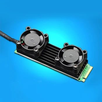 PCIE Solid State Hard Disk Heat Sink SM951 960 961 2280 Heat Sink Universal M.2 SSD 2280 Dissipate Heat Double Cooling Fan
PCIE Solid State Hard Disk Heat Sink SM951 960 961 2280 Heat Sink Universal M.2 SSD 2280 Dissipate Heat Double Cooling Fan