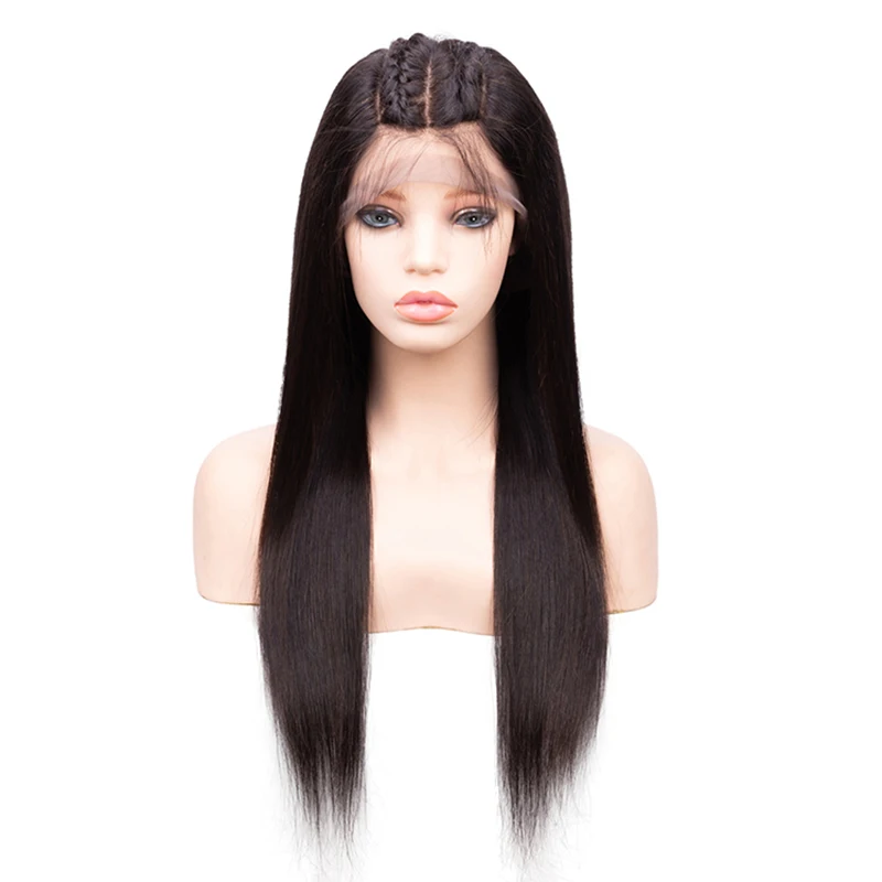 Glueless Full Lace Human Hair Wigs With 4.5*5 Silk Base Closure Brazilian Natural Color Straight Remy Hair Free Shipping
Glueless Full Lace Human Hair Wigs With 4.5*5 Silk Base Closure Brazilian Natural Color Straight Remy Hair Free Shipping