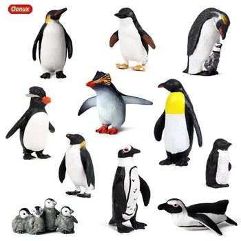 Oenux Lovely South Pole Animals Simulation Penguins Model Action Figures Baby Penguin Cub Figurines Pvc Collection Kids Toy Gift 
Oenux Lovely South Pole Animals Simulation Penguins Model Action Figures Baby Penguin Cub Figurines Pvc Collection Kids Toy Gift