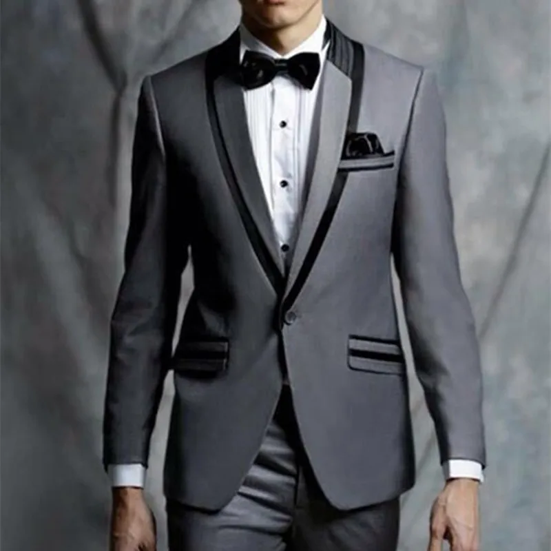 2017 Latest Coat Pant Designs Grey Tuxedo Jacket Prom Men Suit Slim Fit Skinny 2 Piece Custom Suits Groom Blazer Terno Masuclino
2017 Latest Coat Pant Designs Grey Tuxedo Jacket Prom Men Suit Slim Fit Skinny 2 Piece Custom Suits Groom Blazer Terno Masuclino