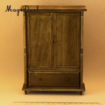 MagiDeal High Simulation 1/12 Scale Vintage Wooden Wardrobe Dolls House Miniature for Bedroom Livingroom Kitchen Furniture Acc
MagiDeal High Simulation 1/12 Scale Vintage Wooden Wardrobe Dolls House Miniature for Bedroom Livingroom Kitchen Furniture Acc