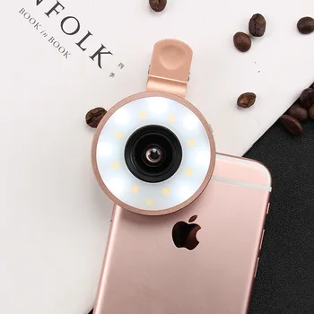 9 in 1 Mobile Phone Lens Fill Light Led Self-timer Lamp With Wide-angle Macro Fisheye Multifunction Lens 
9 in 1 Mobile Phone Lens Fill Light Led Self-timer Lamp With Wide-angle Macro Fisheye Multifunction Lens