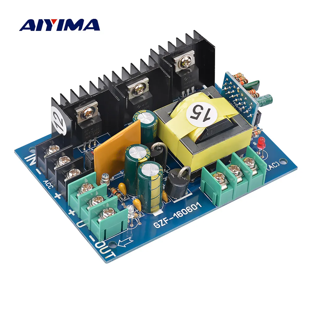 AIYIMA для усилителя аудио динамик питание доска DC12V/24 В к двойному 15 в Конвертер DC Dual