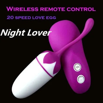 20 Speed Wireless Remote Control G-spot Anal Egg Vibrator woman Nipple Vaginal Massager Vibrators Adult Sex Toys Sex Products O3