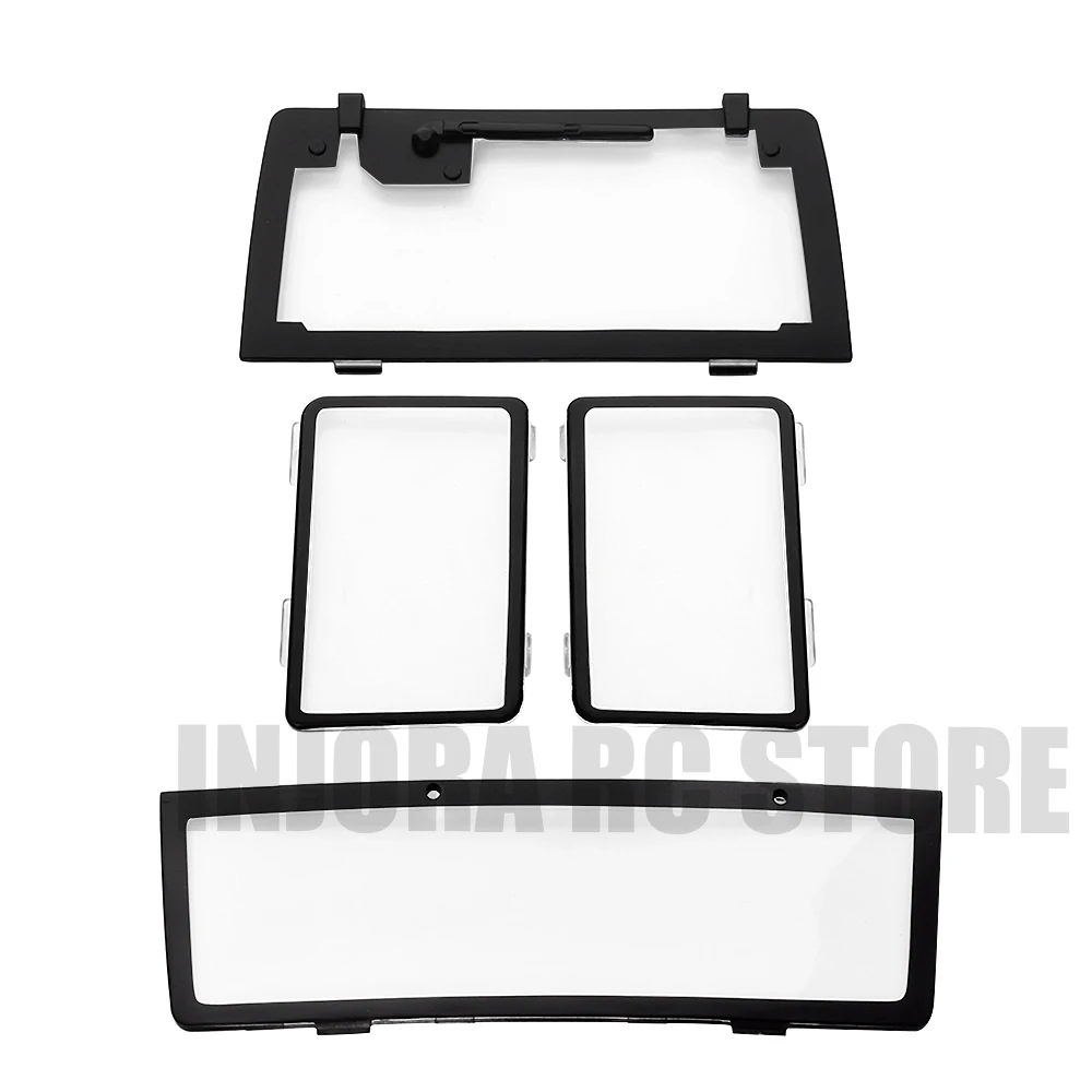 4PCS 313mm Wheelbase RC Car Windows for 1:10 RC Rock Crawler Axial SCX10 & SCX10 II 90046 90047 Body Parts
4PCS 313mm Wheelbase RC Car Windows for 1:10 RC Rock Crawler Axial SCX10 & SCX10 II 90046 90047 Body Parts