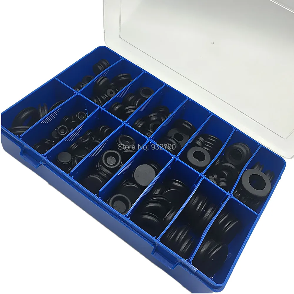 250pc Rubber Blanking Grommets Seal Rings Wiring Grommets Rubber Open Closed Grommets Blanking Closed Cable Hole Wiring Grommets
250pc Rubber Blanking Grommets Seal Rings Wiring Grommets Rubber Open Closed Grommets Blanking Closed Cable Hole Wiring Grommets
