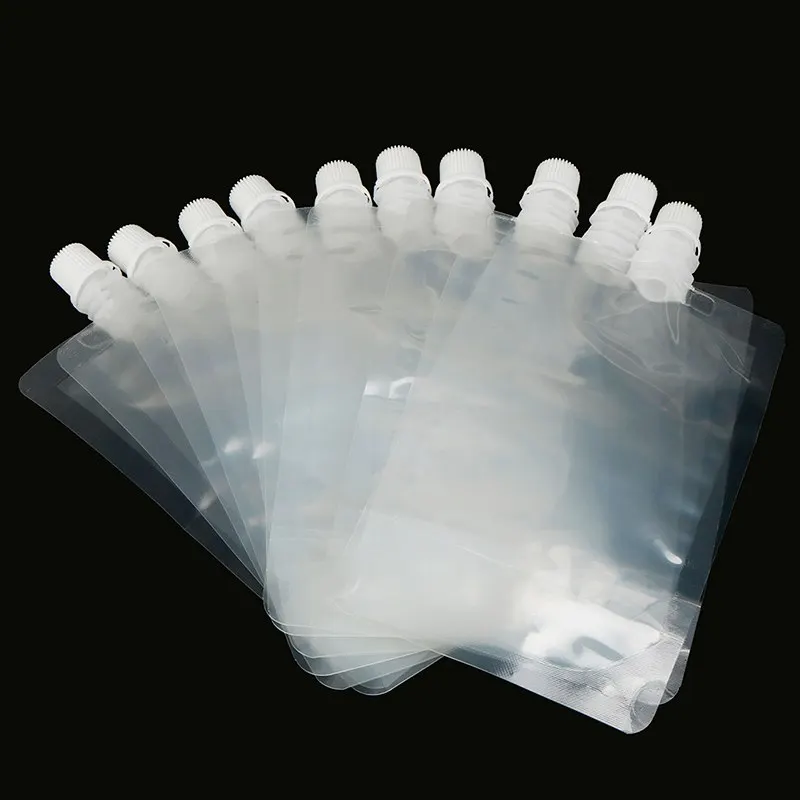10pcs/lot Pocket 200ml Plastic Clear Drinks Beverage Juice Bag Transparent Flask Suction Fresh Liquid Packaging
10pcs/lot Pocket 200ml Plastic Clear Drinks Beverage Juice Bag Transparent Flask Suction Fresh Liquid Packaging