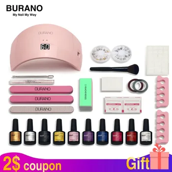 Nail kit Burano gel nail polish set manicure set nail kit polish uv gel nail art tools sets kits choose 8 colors
Nail kit Burano gel nail polish set manicure set nail kit polish uv gel nail art tools sets kits choose 8 colors