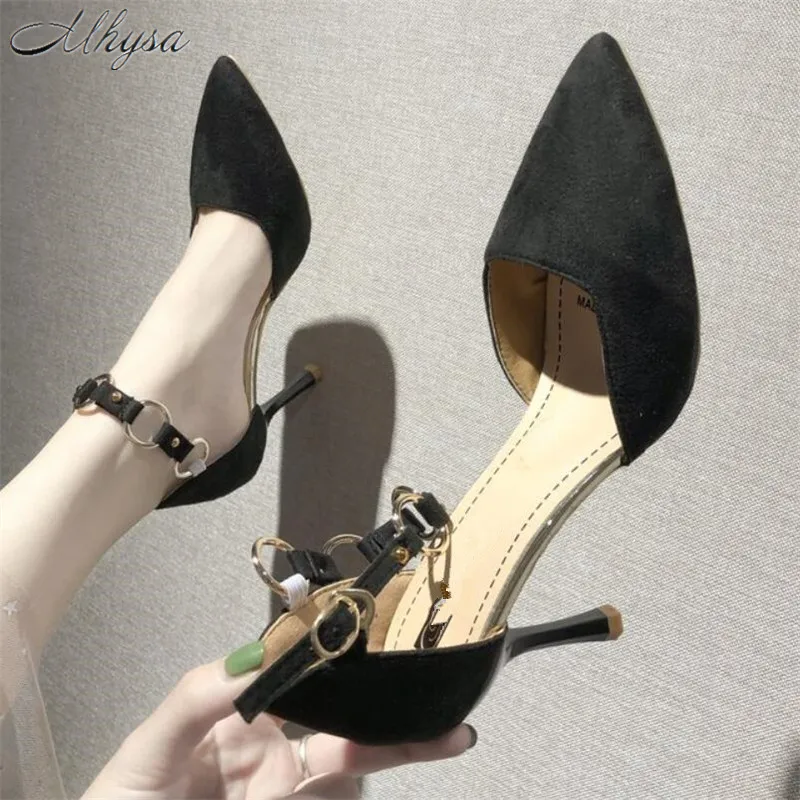Mhysa 2019 New Women Pumps Fashion Sexy Women Shoes Party Wedding High Heel Pointed Toe thin heel Ladies Shoes High 7cm T1047 
Mhysa 2019 New Women Pumps Fashion Sexy Women Shoes Party Wedding High Heel Pointed Toe thin heel Ladies Shoes High 7cm T1047