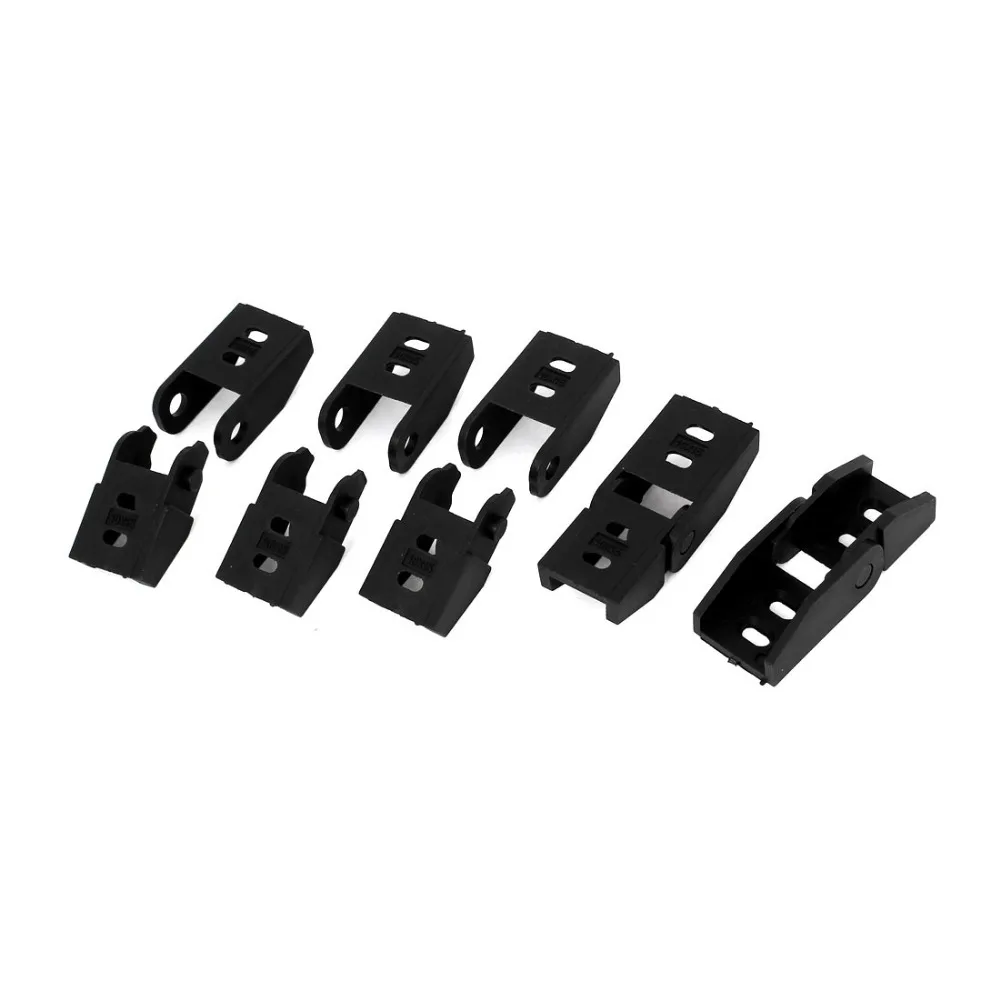 UXCELL Hot 10pcs/5set Black Plastic Drag Chain Cable Wire Carrier Connector End Connector for 10x15mm Transmission Chains
UXCELL Hot 10pcs/5set Black Plastic Drag Chain Cable Wire Carrier Connector End Connector for 10x15mm Transmission Chains