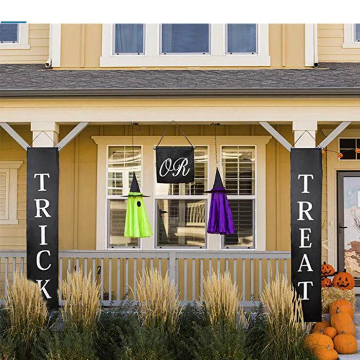 Trick or Treat Halloween Banner 3pcs/ Set Home or Office Decor Ready To Hang Home Door Sign or Outdoor Decoration
Trick or Treat Halloween Banner 3pcs/ Set Home or Office Decor Ready To Hang Home Door Sign or Outdoor Decoration
