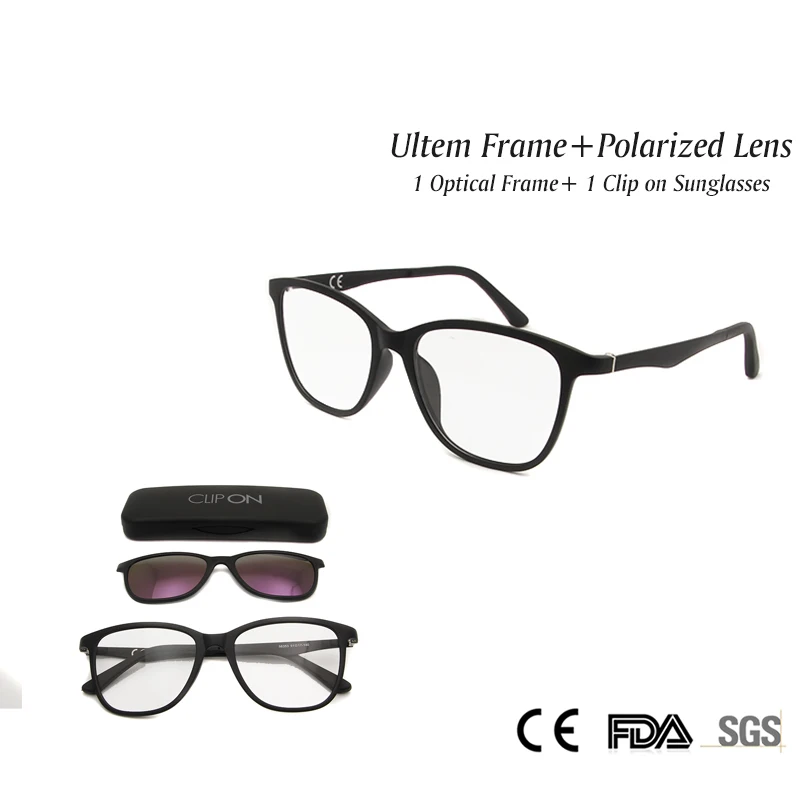 Fashion Women Magnetic Clip On Sunglasses With Ultem Flexible Light Optical Frame Polarized Lens Myopia Glasses Goggles
Fashion Women Magnetic Clip On Sunglasses With Ultem Flexible Light Optical Frame Polarized Lens Myopia Glasses Goggles