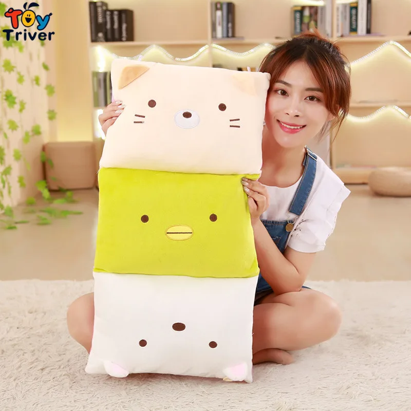 Japanese Sumikko Gurashi Pillow Cushion Cartoon Stuffed Animals Doll Plush Toy Triver Kids Girl Birthday Gift Home Decorations
Japanese Sumikko Gurashi Pillow Cushion Cartoon Stuffed Animals Doll Plush Toy Triver Kids Girl Birthday Gift Home Decorations